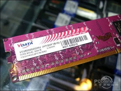 威刚2G DDR2 800万紫千红