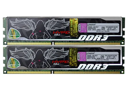 金士顿HyperX DDR3 1600 4G内存套装