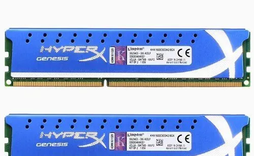 金士顿DDR3 1600 8G骇客神条套装